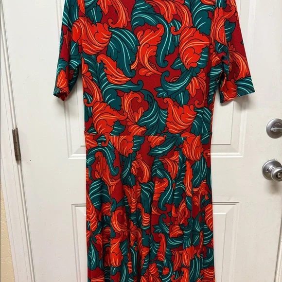 LuLaRoe | Women’s Floral Dress Size XXL - Picture 3 of 3